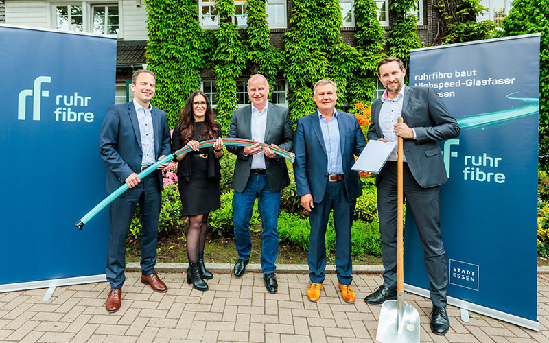 ruhrfibre und Margarethe Krupp-Stiftung besiegeln Partnerschaft